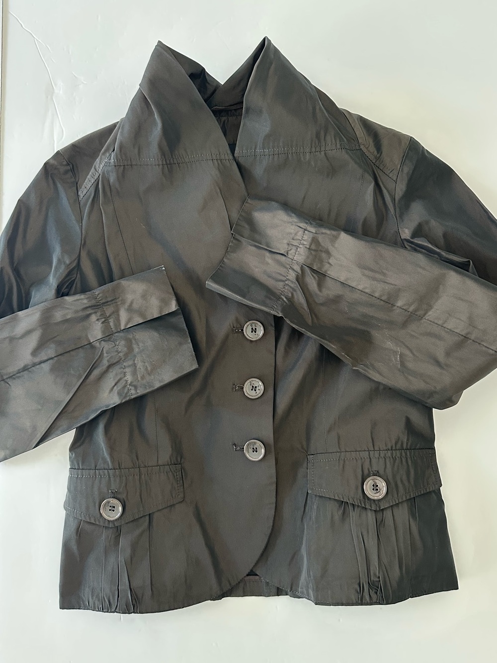 Max Mara Weekend Women’s Brown Blazer Jacket Outerwear Size 4 Cropped